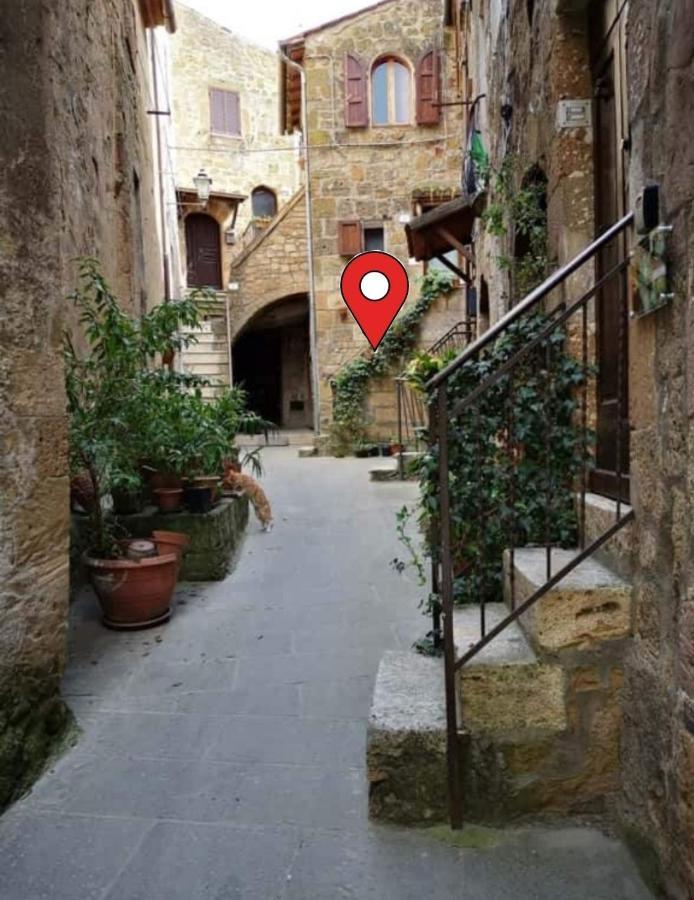 Casa Il Girasole Pitigliano Appartement Buitenkant foto