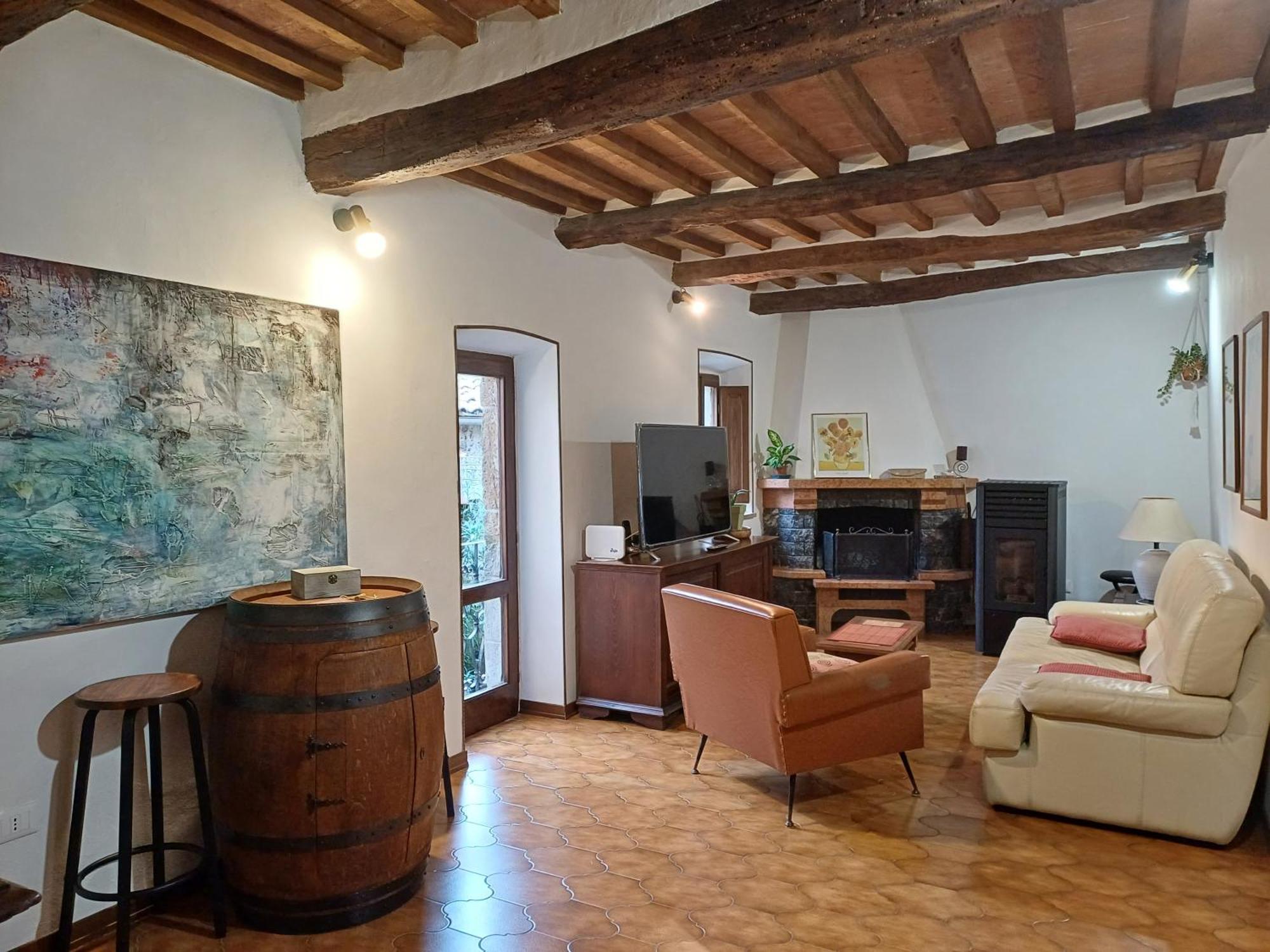 Casa Il Girasole Pitigliano Appartement Buitenkant foto