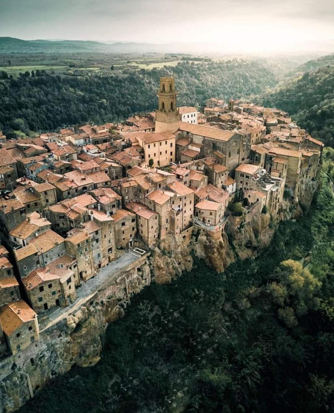Casa Il Girasole Pitigliano Appartement Buitenkant foto