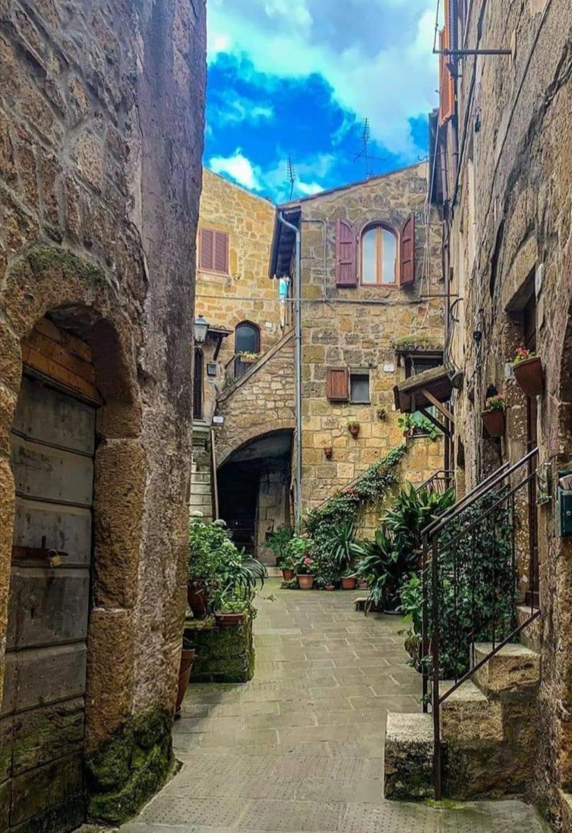 Casa Il Girasole Pitigliano Appartement Buitenkant foto